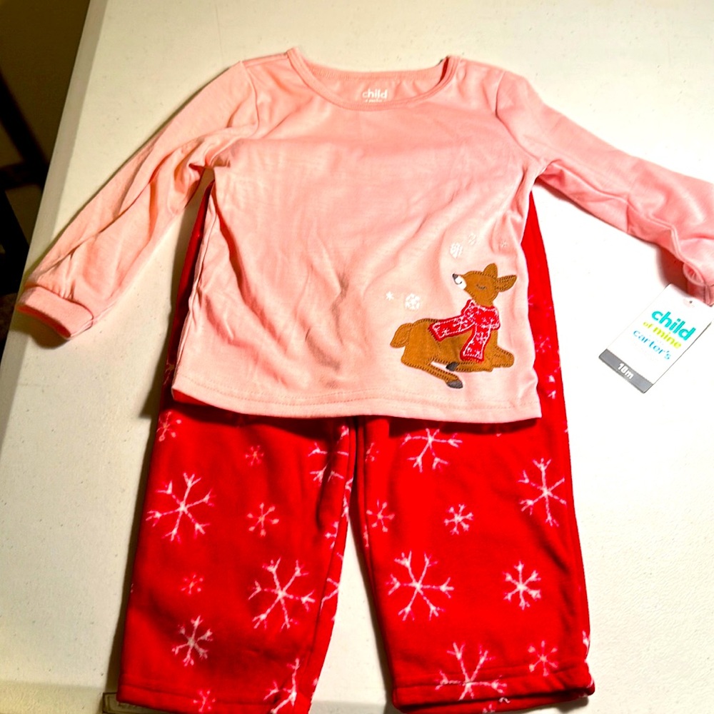 Carters child of mine 18 month PJ set
